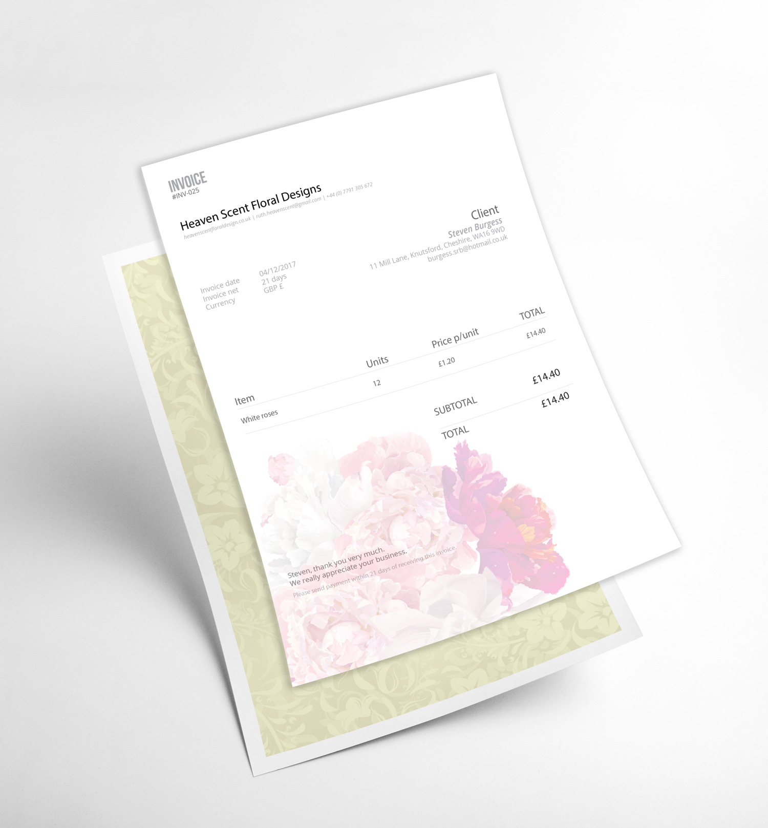 Heaven-Scent_invoice_01 Liam Gardner Design