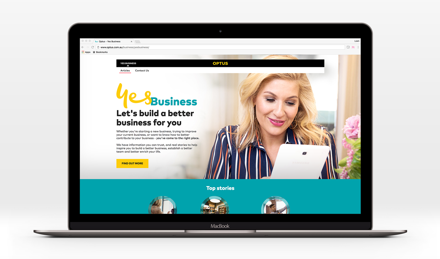 yesbusiness_home Liam Gardner Design